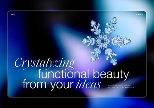 Web Design Package Example: Own website