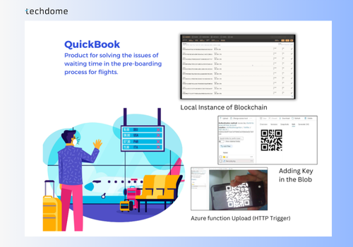 UX/UI Design Package Example: Blockchain-Based Airport Boarding System Service L