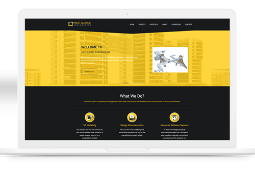 Web Development Package Example: MEP Global - PHP Web Development