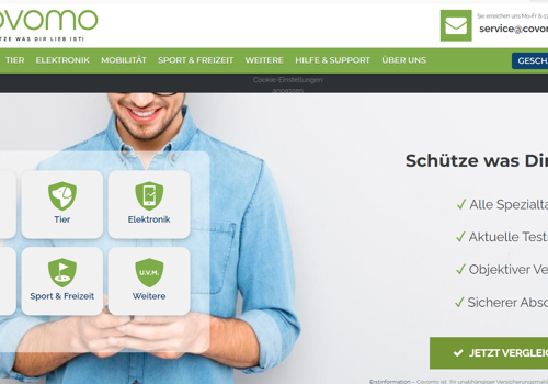 E-Commerce Development Package Example: Project with Covomo