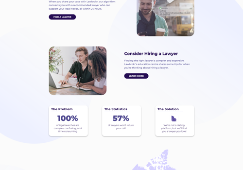 Web Development Package Example: Multi page Webflow CMS website
