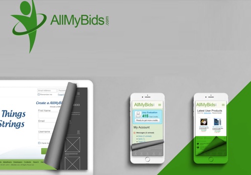 Social Media Marketing Package Example: Allmybids.com