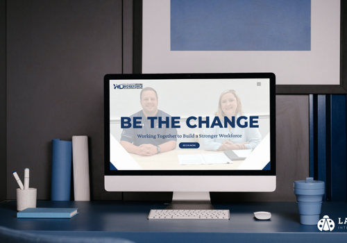 UX/UI Design Package Example: Workforce Development Board Website Design