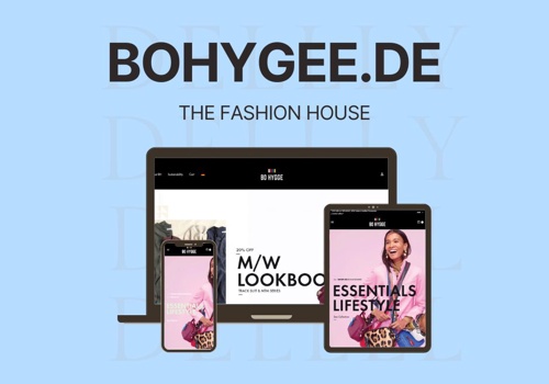 Web Development Package Example: A Fashion Website