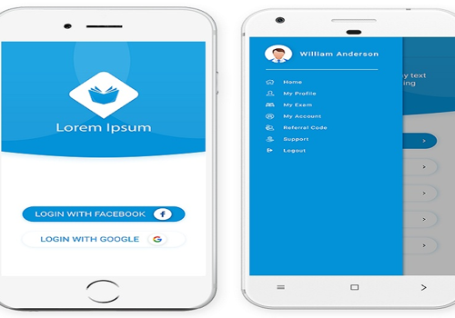 Mobile App Development Package Example: Online Exam Mobile App