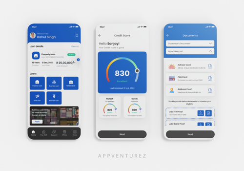 Mobile App Development Package Example: EFL - Online Loan App