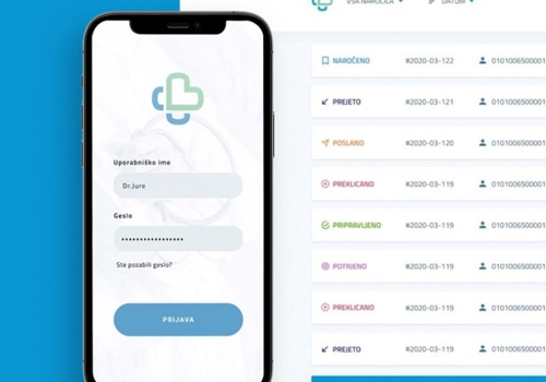 UX/UI Design Package Example: Health web application design