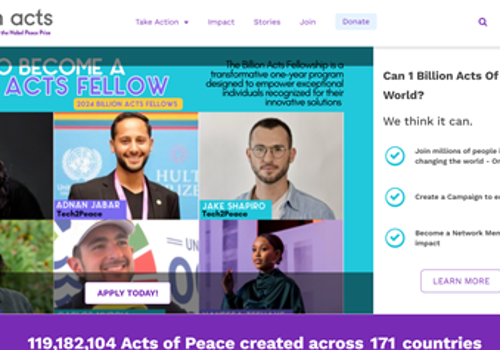 Web Development Package Example: Billion Acts