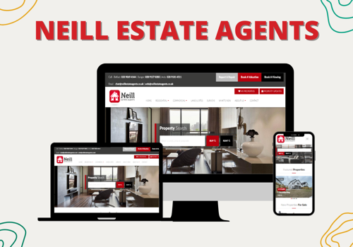 Web Development Package Example: Neill Estate Agents