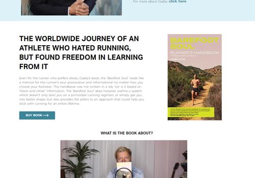 Web Design Package Example: Wordpress COACHING website