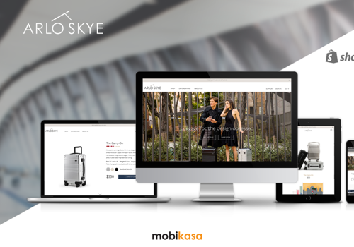 E-Commerce Development Package Example: Arlo Skye