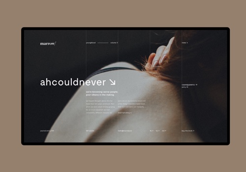 Branding Package Example: marrow ~ Design + Content