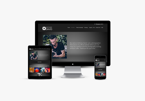 Social Media Marketing Package Example: Anthony David Photography