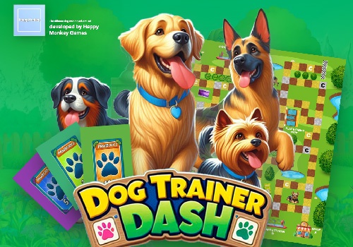 Graphic Design Package Example: Game Design - Dog Trainer Dash