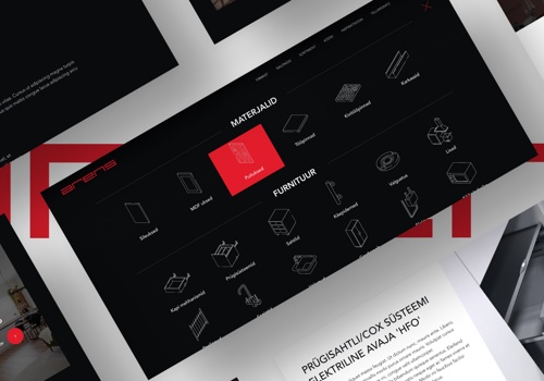 Web Design Package Example: Arens