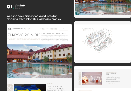 Web Development Package Example: Custom website development on WordPress