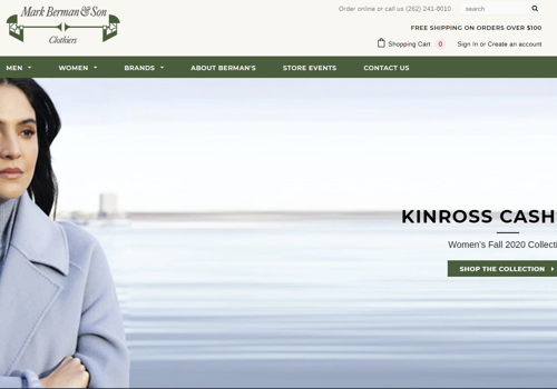 E-Commerce Development Package Example: Clothing Company Website Design Shopify