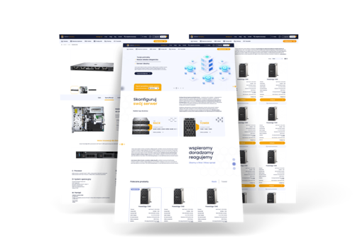 Web Development Package Example: Dedicated Server Configurator base on Prestashop