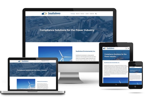 Web Design Package Example: Southshore Environmental Website Redesign