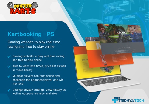 Web Development Package Example: Kartbooking