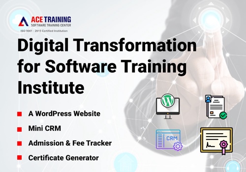 Web Design Package Example: Digital Transformation for a Training Institute