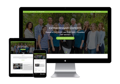 Web Development Package Example: The OCD Anxiety and Treatment Center