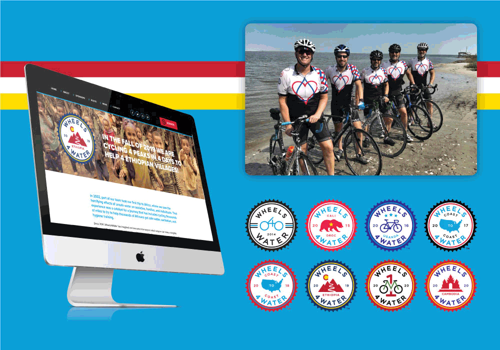 Branding Package Example: Wheels4Water Branding & Event Promotion