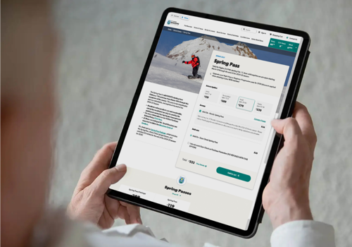 Web Development Package Example: Mt. Hood Meadows - Revamping a decades old website