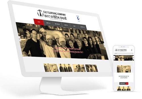 Web Design Package Example: Web Design & Development - Cult Clothing Company