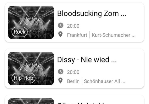 Mobile App Development Package Example: 2NITE - Mobile App Development