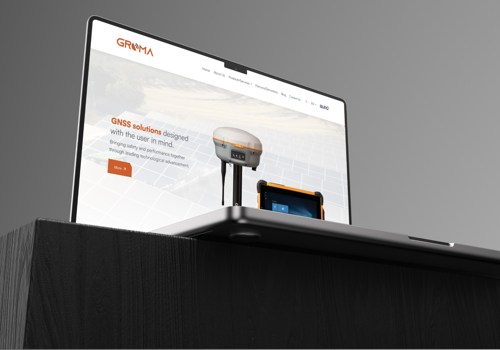 Web Design Package Example: Groma Technology / Concept Web Design