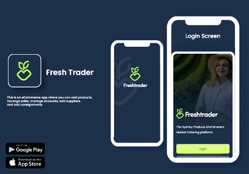 Mobile App Development Package Example: Freshtrader an eCommerce app
