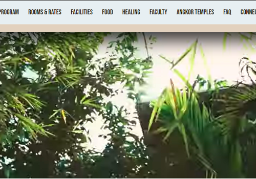 Web Design Package Example: Hariharalaya WordPress website