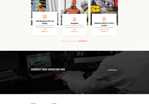 Web Design Package Example: Website Design & Development - JAAX INC
