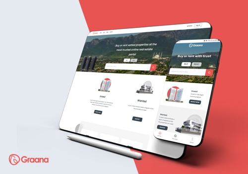 Custom Software Development Package Example: Graana.com: Pakistan's 1st Online Real Estate
