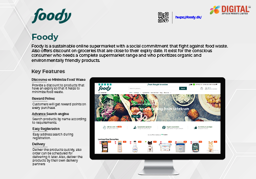 Web Development Package Example: Foody Website