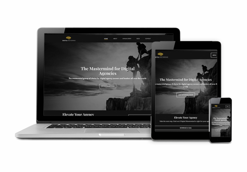 Web Design Package Example: Digital Mastermind Group