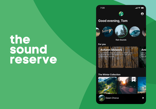 Mobile App Development Package Example: The Sound Reserve