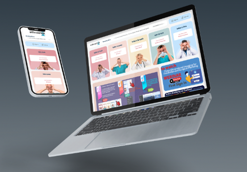 Web Design Package Example: Arthroschool CAP Solutions  / Concept Web Design