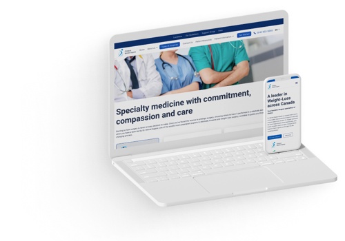 Web Development Package Example: Generating leads and empowering patient journeys