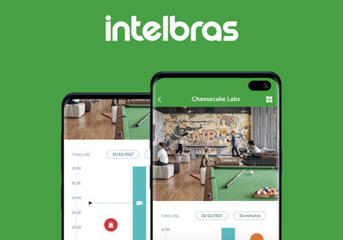 Mobile App Development Package Example: Intelbras – IoT meets video surveillance