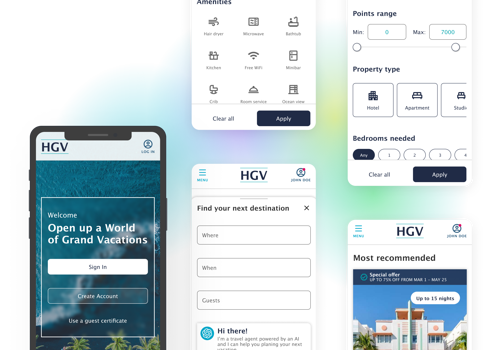 Web Design Package Example: HGV Booking Portal Redesign