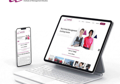 Web Design Package Example: Aspire Institute of Management Studies