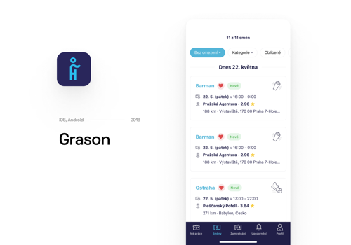 Mobile App Development Package Example: Grason