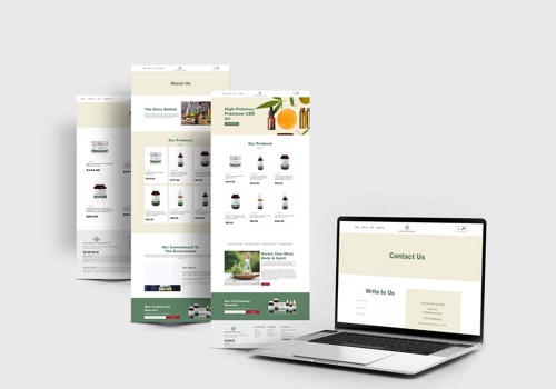 Web Design Package Example: Ecommerce Site Build for Greenway Naturals