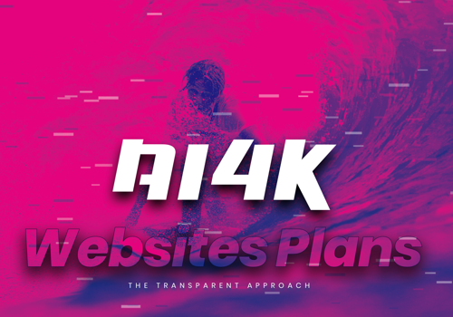 Web Design Package Example: ai4k Websites Plans
