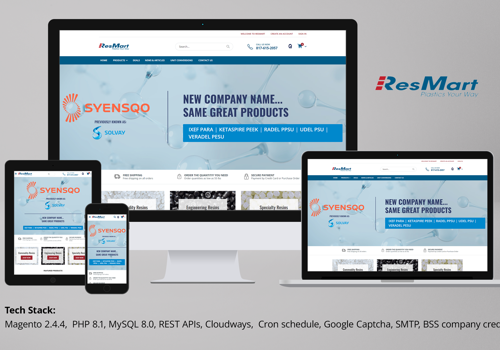 Web Development Package Example: ResMart