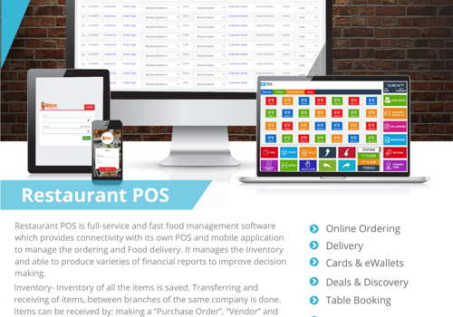Custom Software Development Package Example: Restaurant Management System