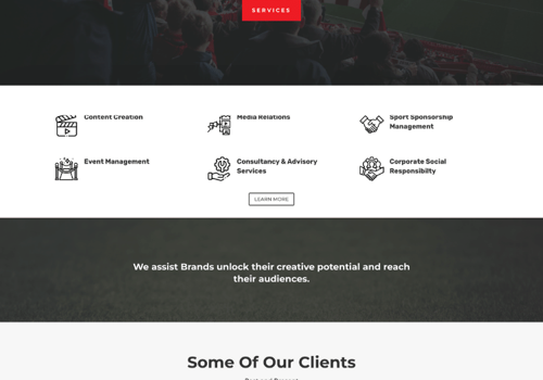 Web Design Package Example: Limar Media - Web Design Project