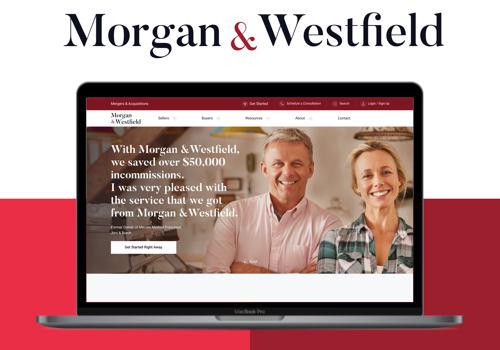 Web Design Package Example: Morgan & Westfield Business Broker